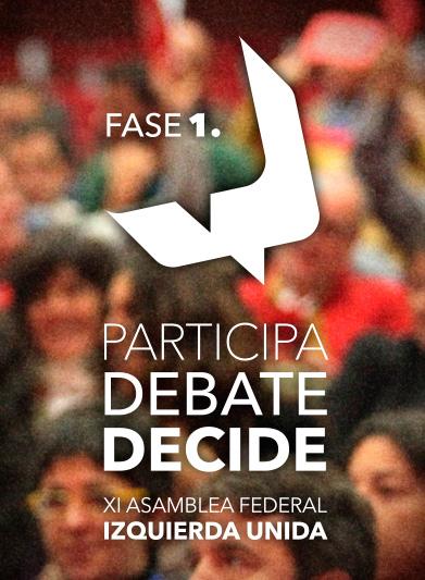 1ª fase de la XI Asamblea Federal de IU