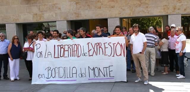 Concentración por Juanjo Puigcorbé (foto: KAS)